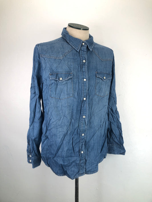 Camisa Azul Jeans Universal Thread