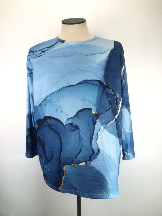 Camiseta Azul  claro Variangis
