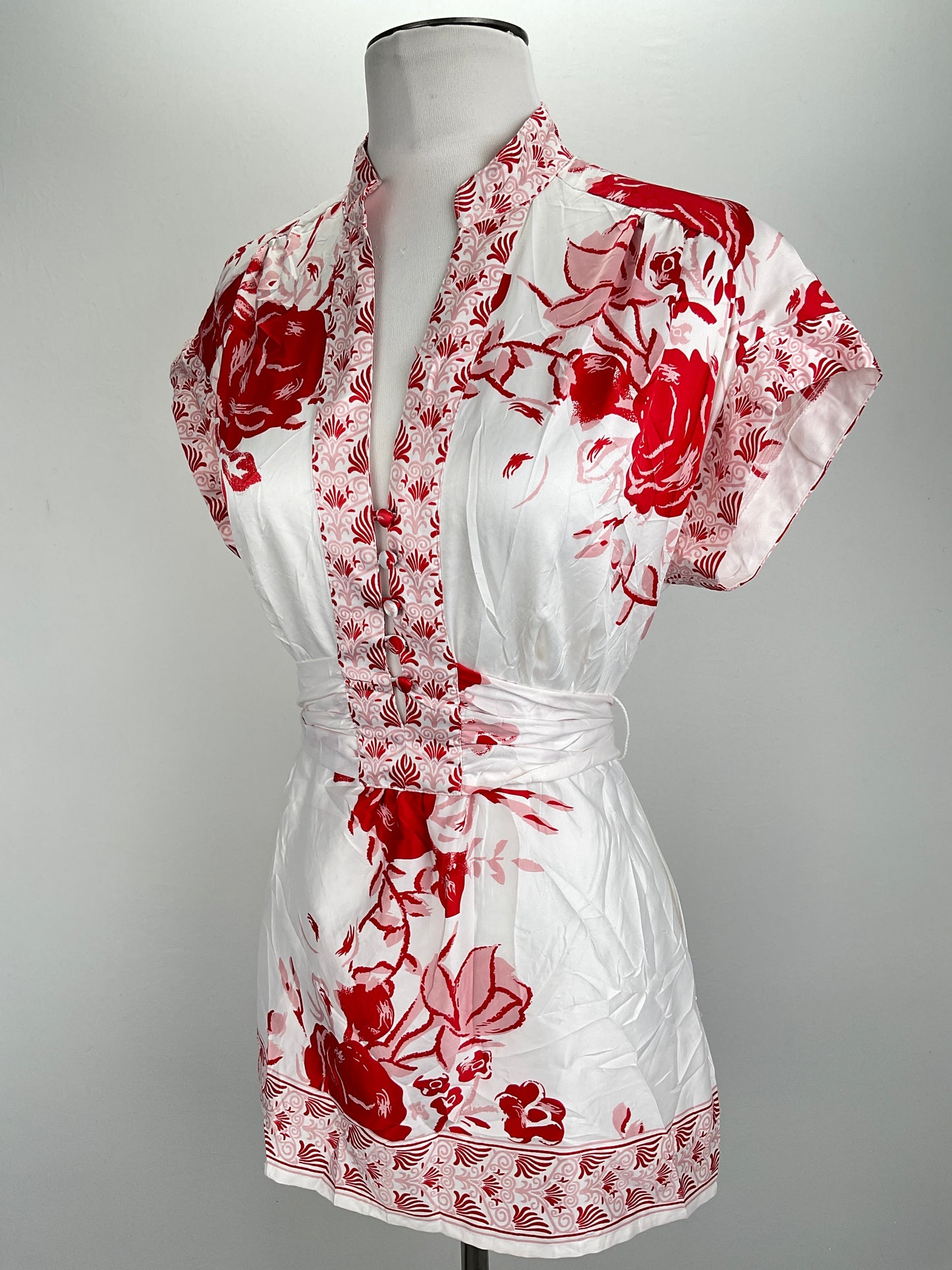 Blusa Blanco Floral Twentyone