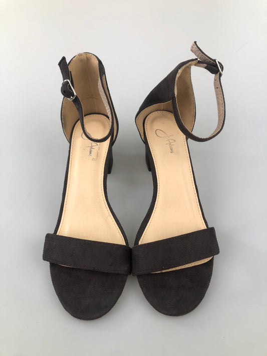 Zapatilla Gris de Tacon J.Adans