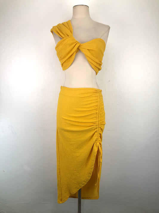 Conjunto Amarillo Shein