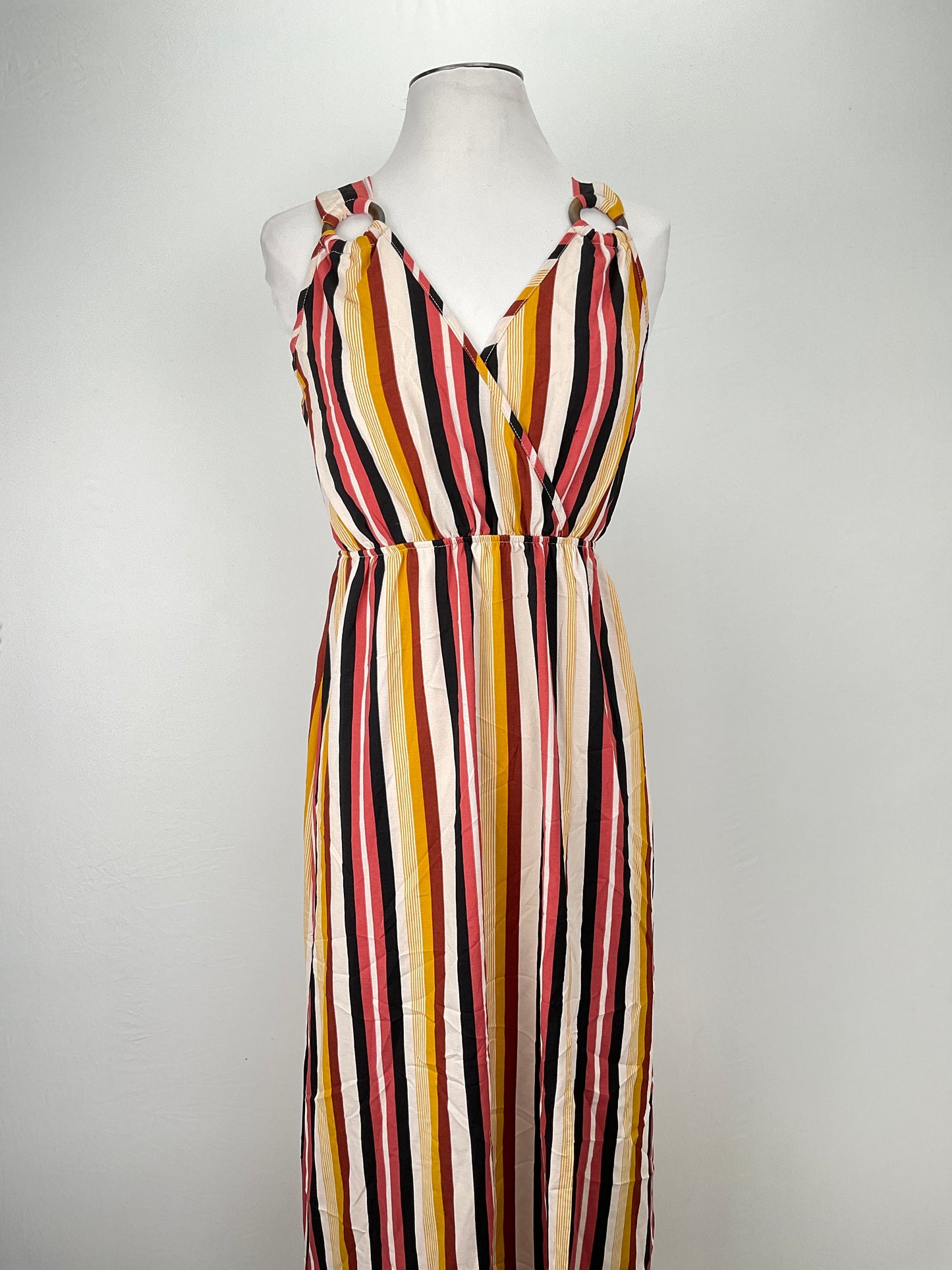 Vestido Multicolor de Rayas Variangis