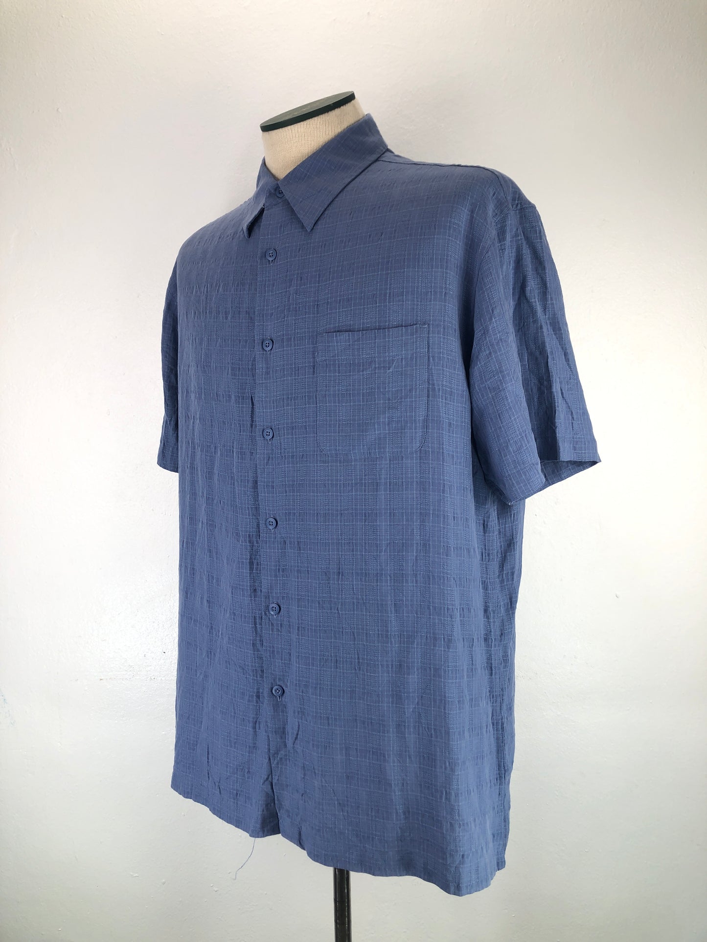 Camisa Azul de Cuadro Age Of Wisdom