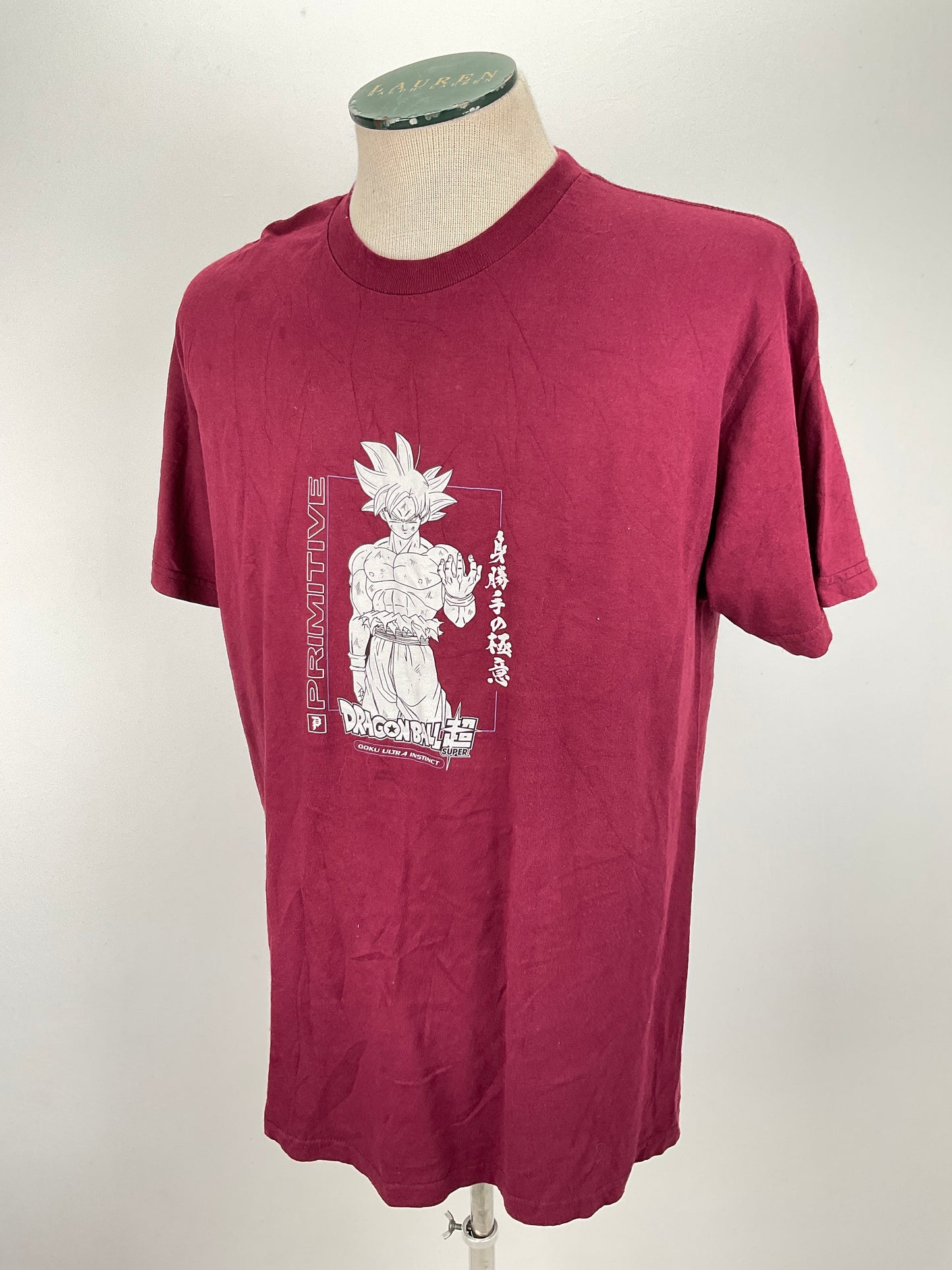 Camiseta Rojo vino Dragon Ball