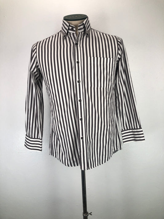 Camisa Gris de Rayas Boctor Belee