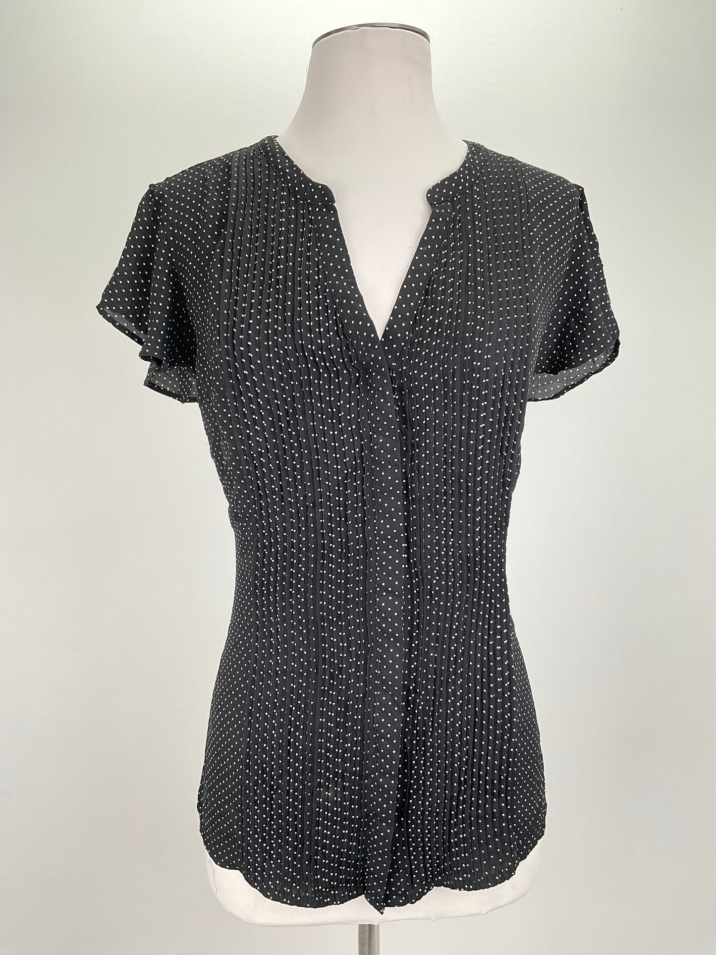 Blusa Negro de Lunares Simply Styled