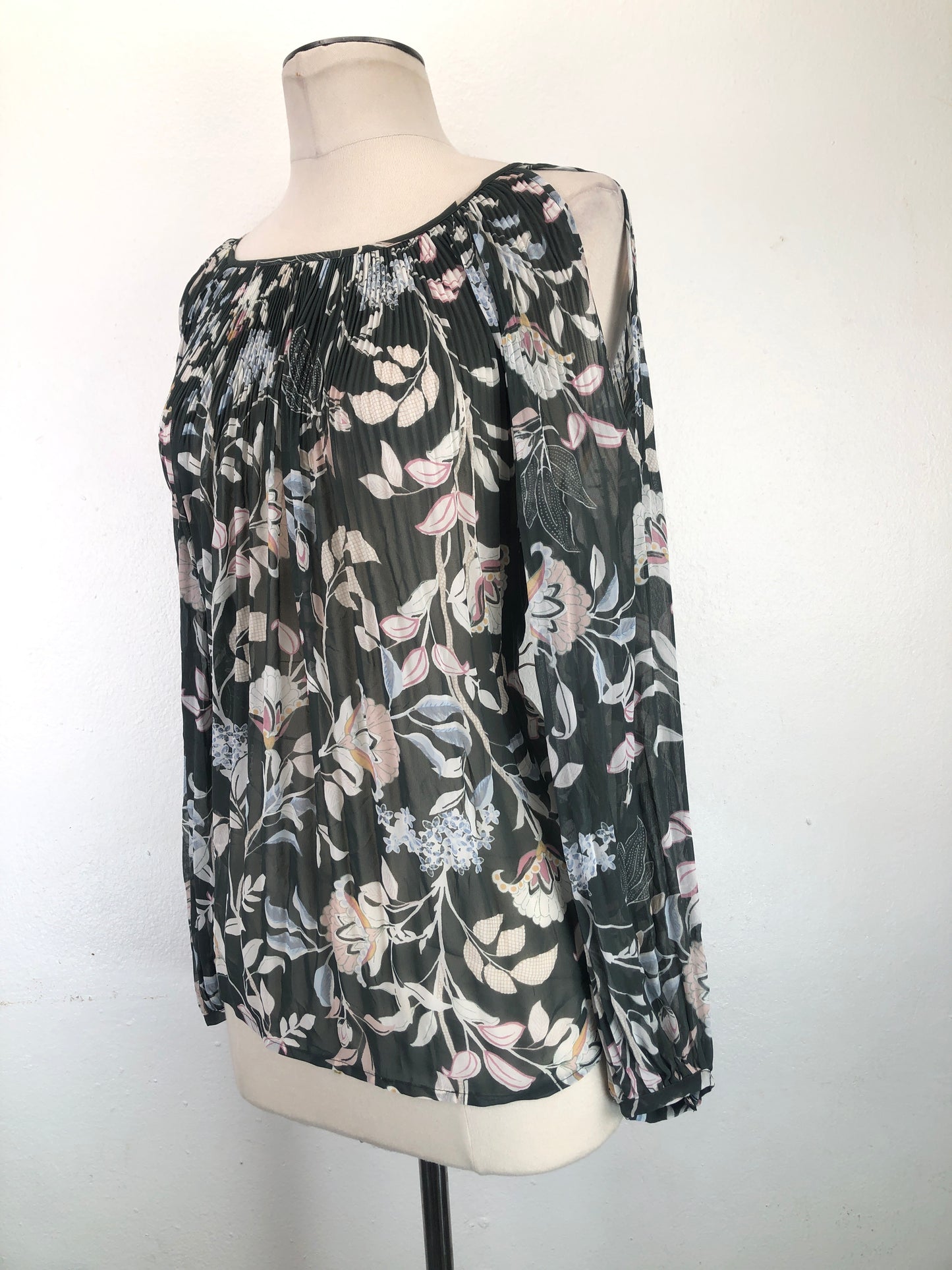 Blusa Verde Floral Variangis