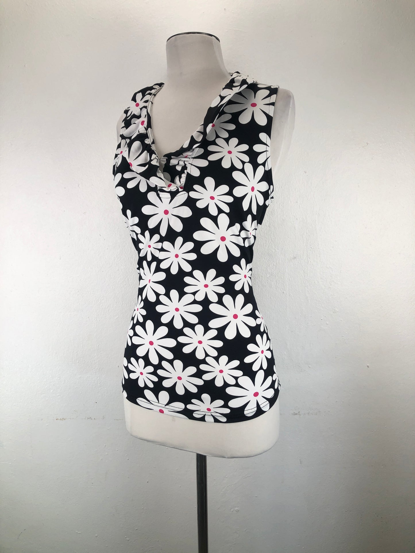 Blusa Negro Floral Lulu b