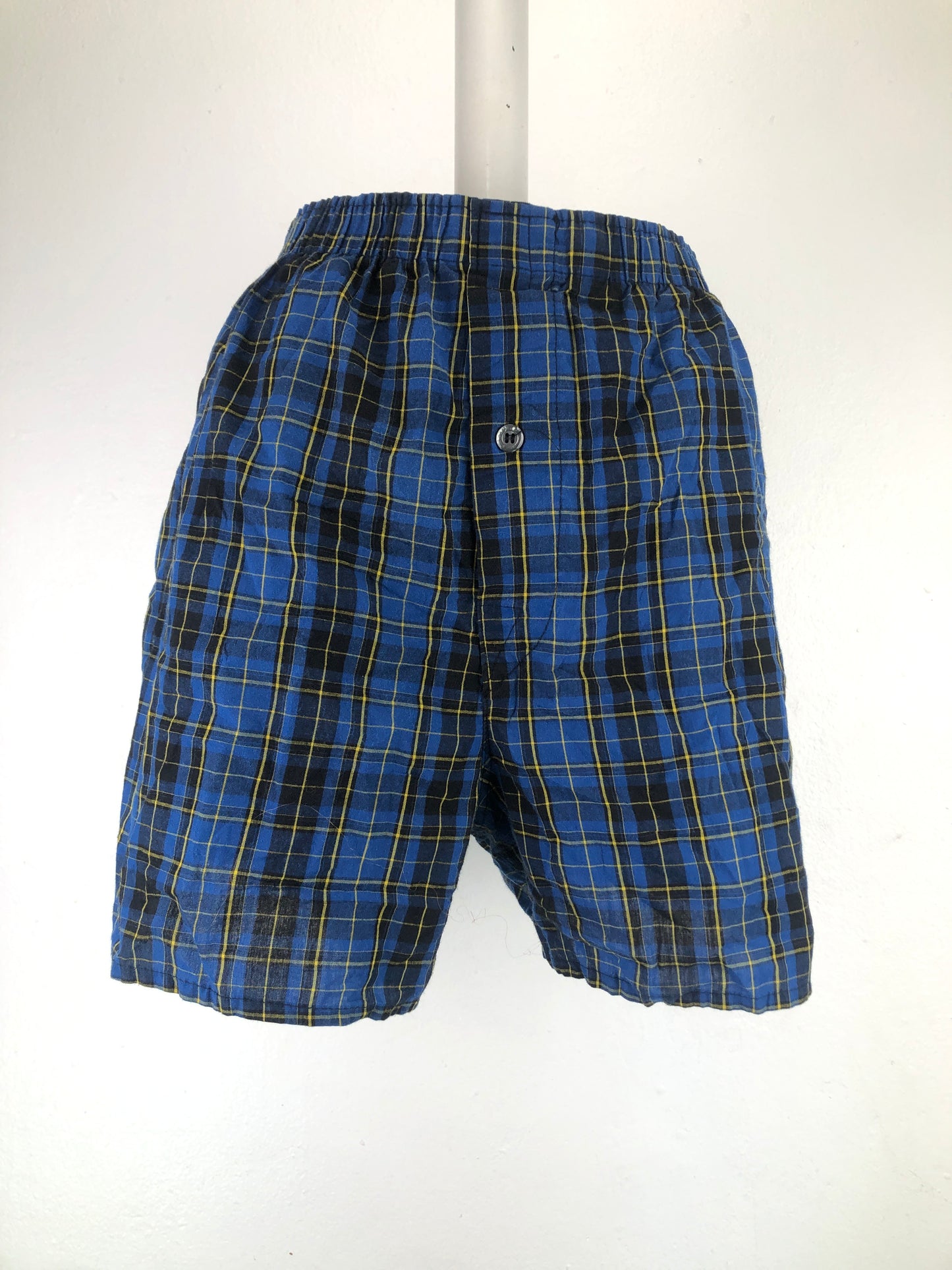 Boxer Azul de Cuadro  Fruit of the Loom