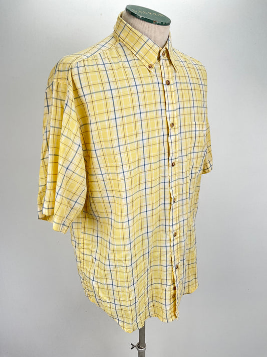 Camisa Amarillo de Cuadro Puritan