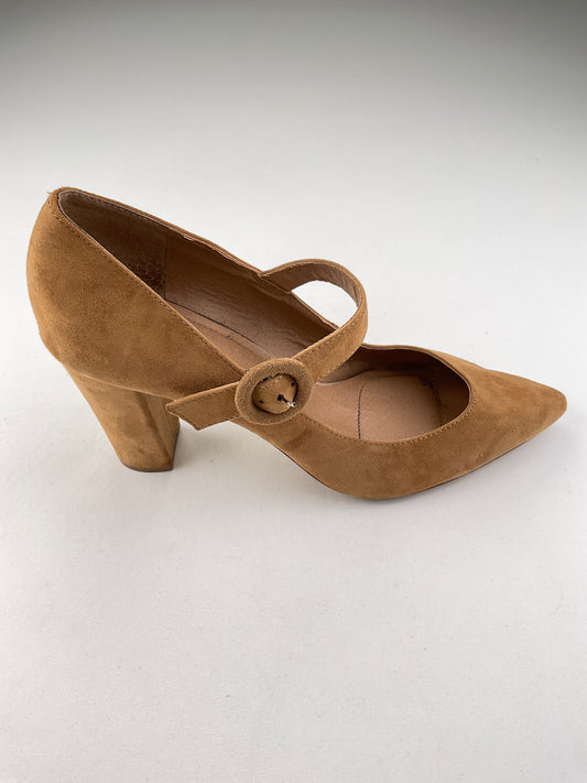 Zapatos Marron de Tacón Tahari