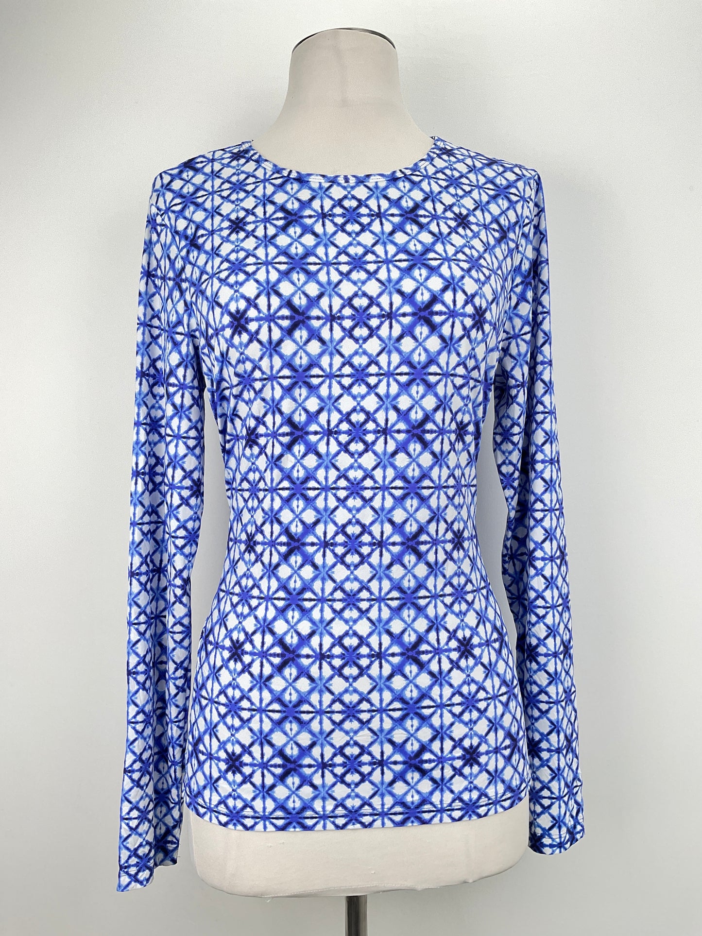 Blusa Azul  Floral Lands’ end