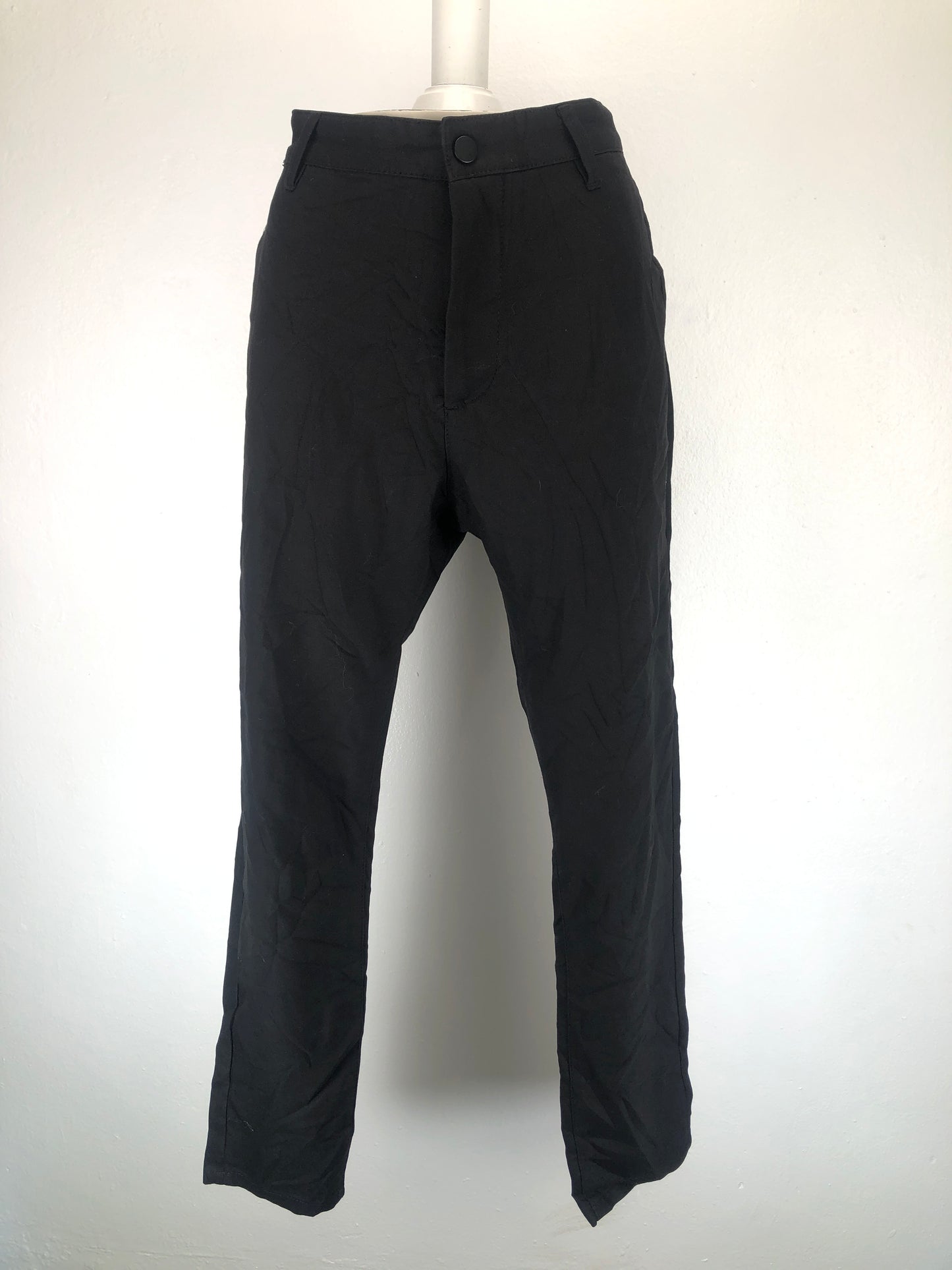 Pantalon Negro de Vestir Zara