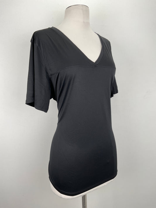 Camiseta Negro See Reverse For Care