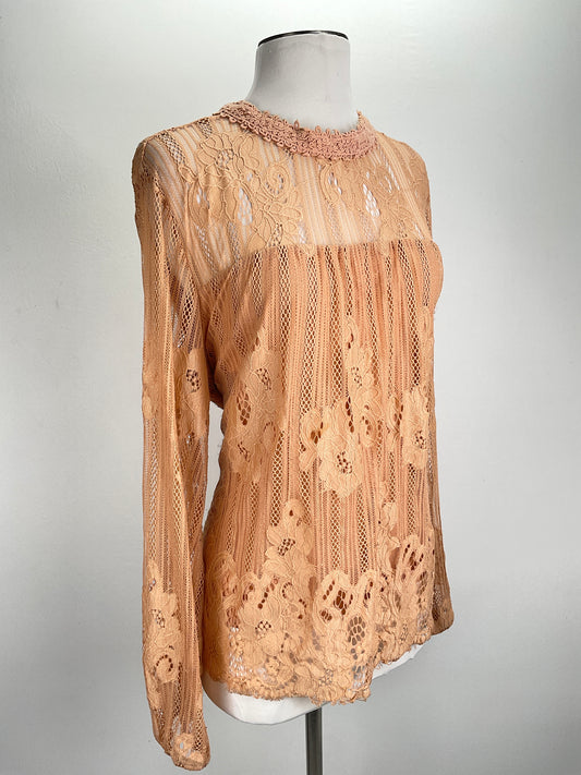 Blusa Crema Floral Variangis
