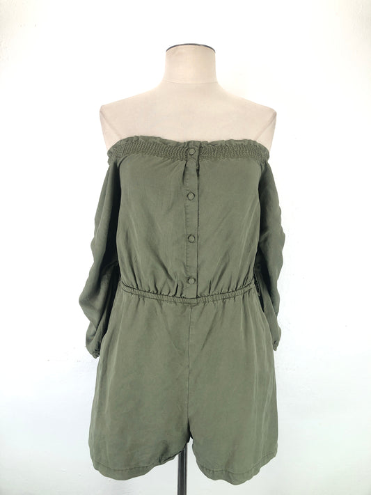 Enterizo Verde Zara Basic