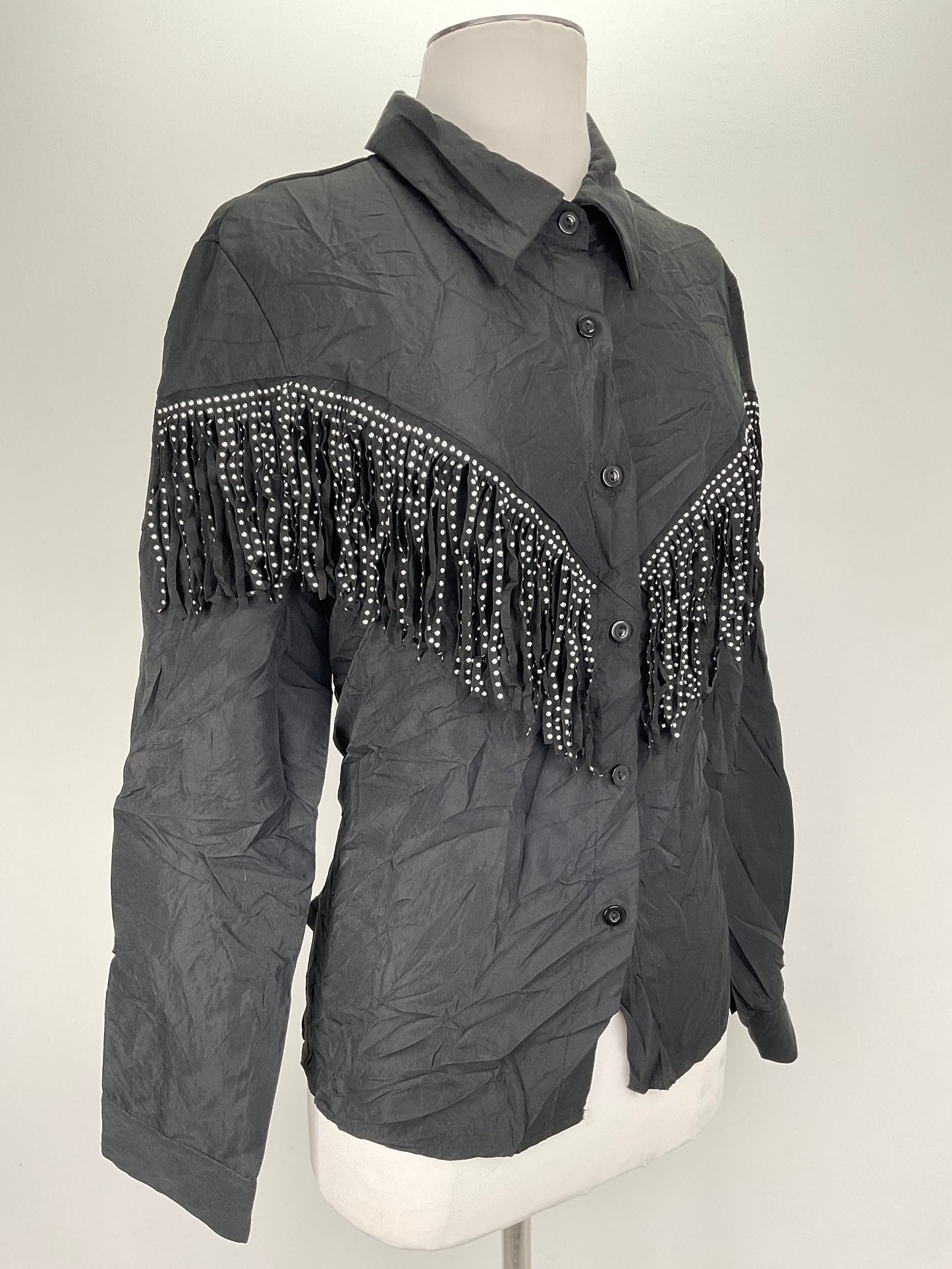Camisa Negro Shein