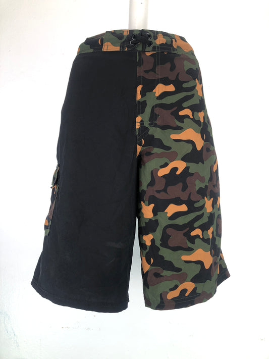 Short Verde militar de Guadia Wonder Nation