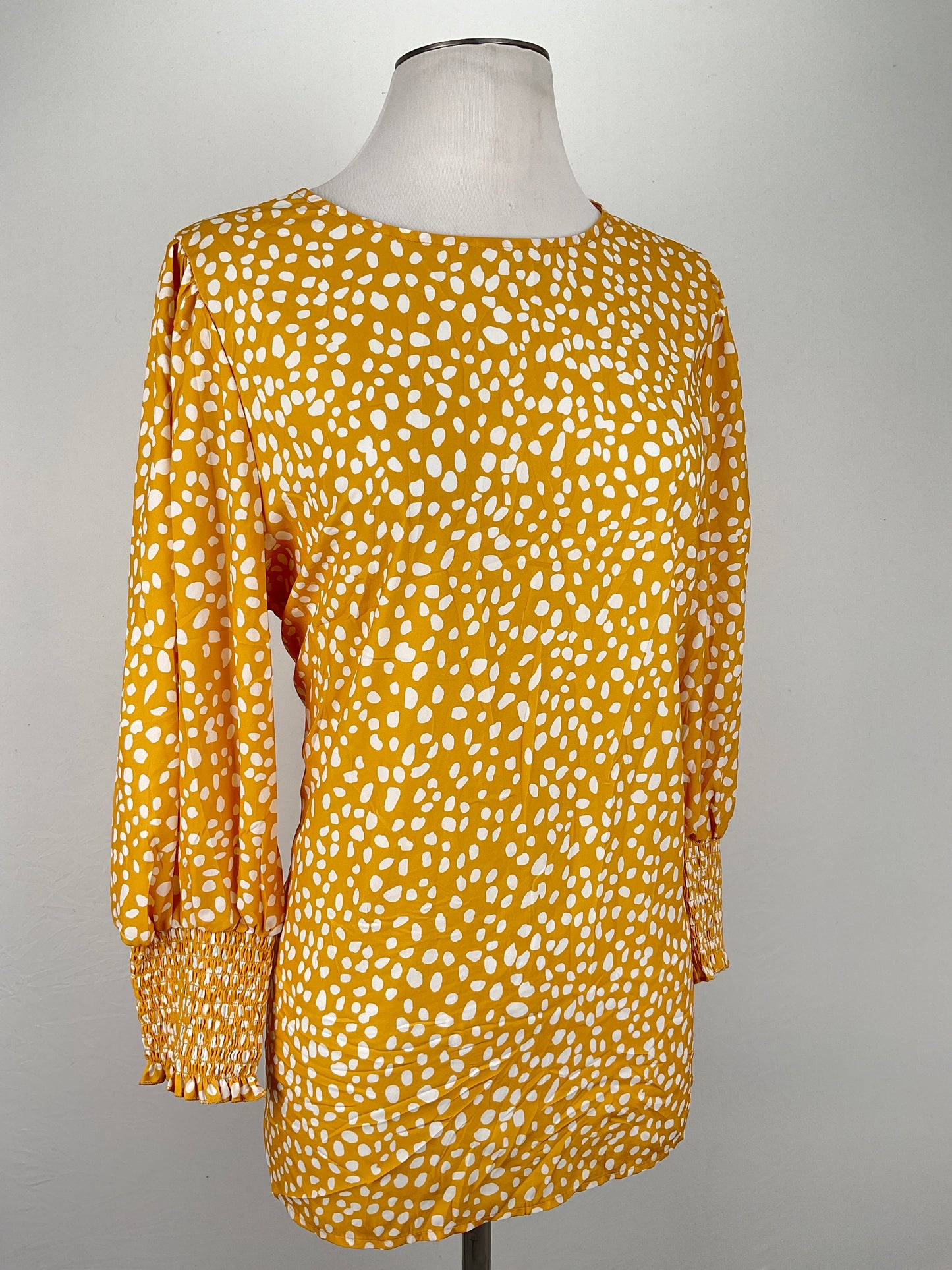 Blusa Amarillo de Lunares Ced