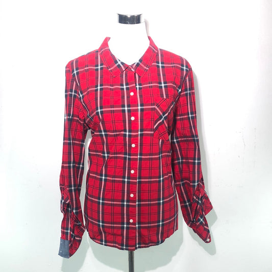 Camisa Rojo de Cuadro Tommy Hilfiger