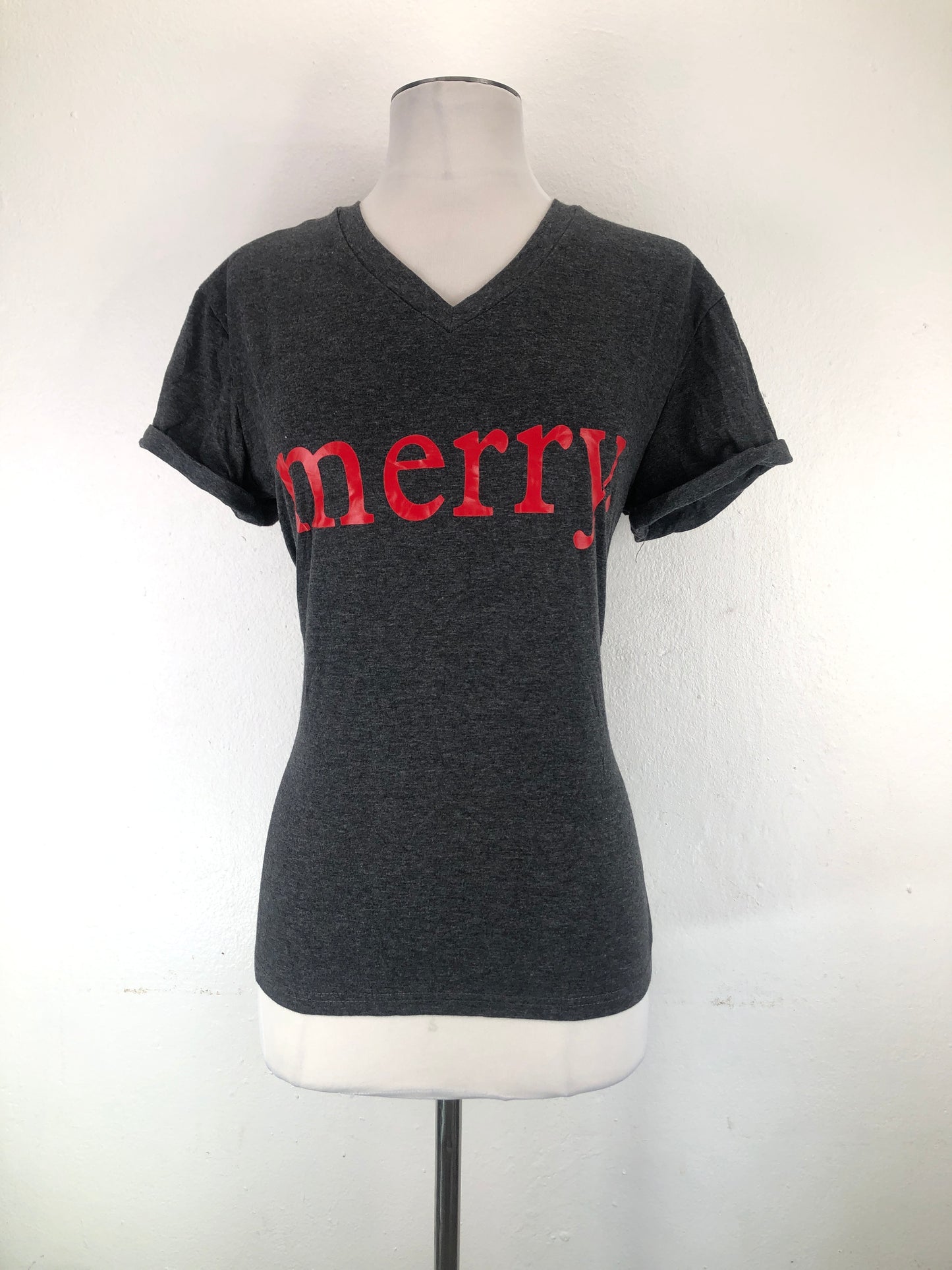 Camiseta Gris Merry