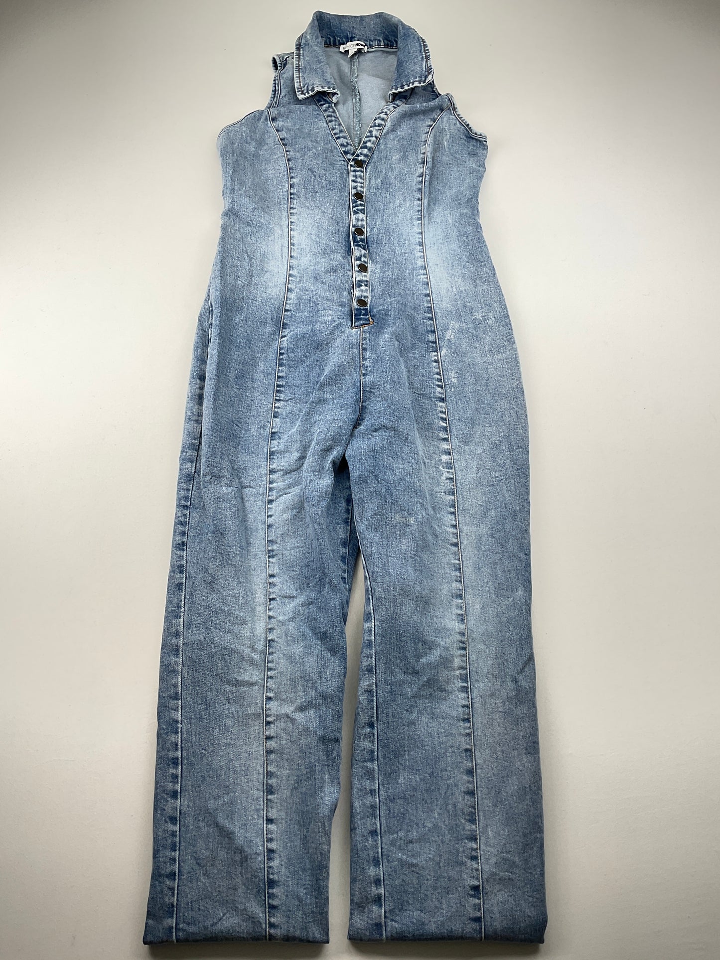 Jumper Jeans Azul claro Fashion Nova