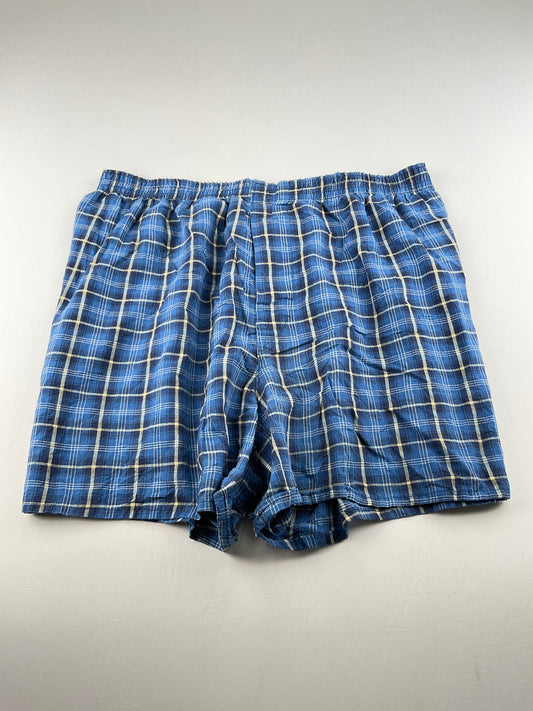 Boxer Azul de Cuadro Fruit of the Loom