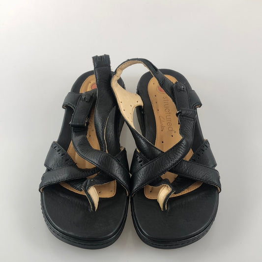 Sandalia Negro Structured  Clarks