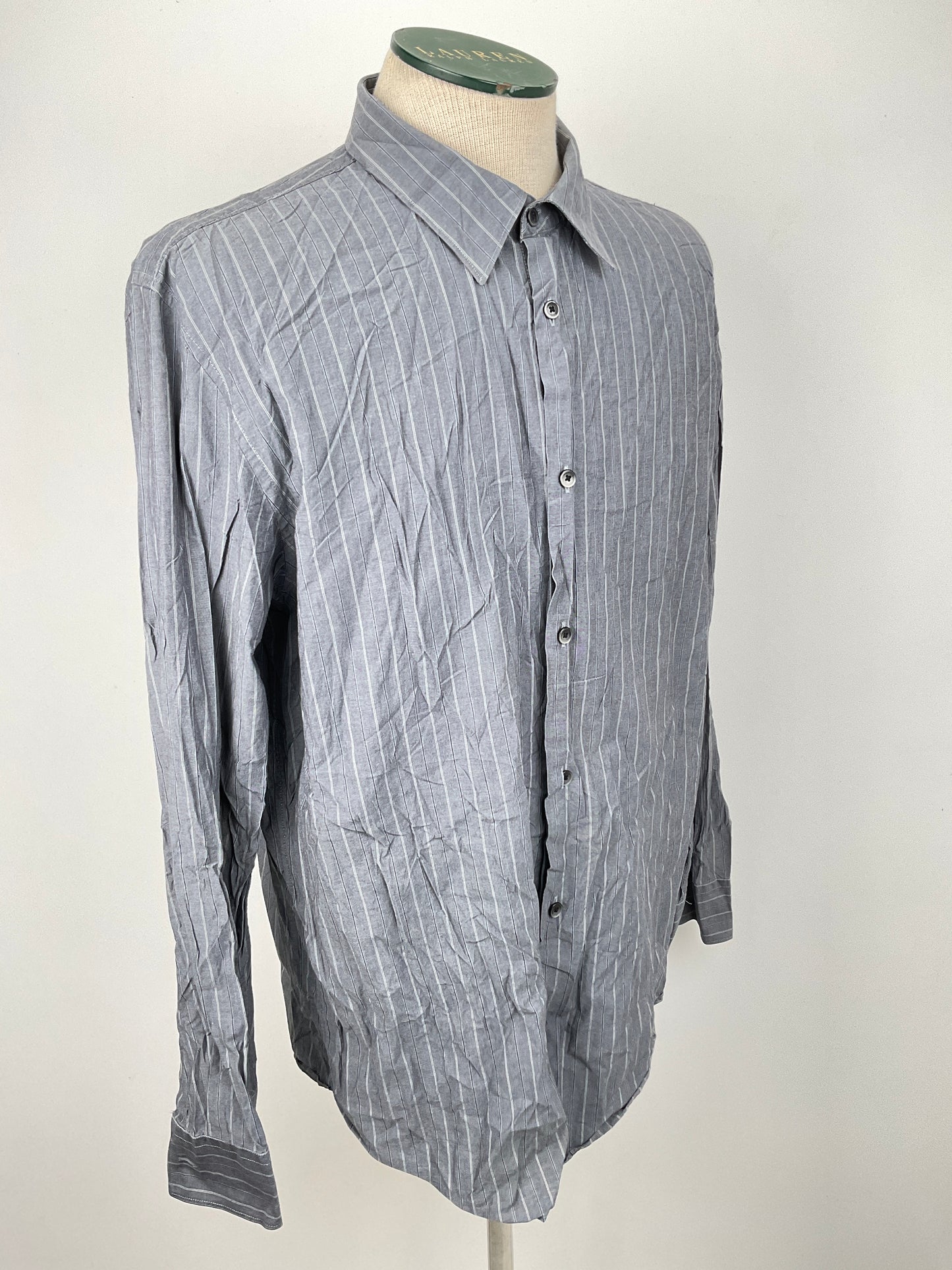 Camisa Gris de Rayas Calvin klein