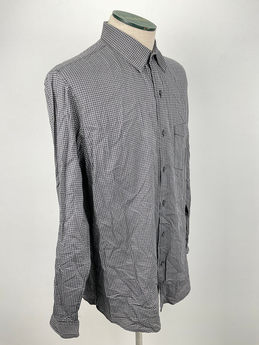 Camisa Gris de Lunares Variangis