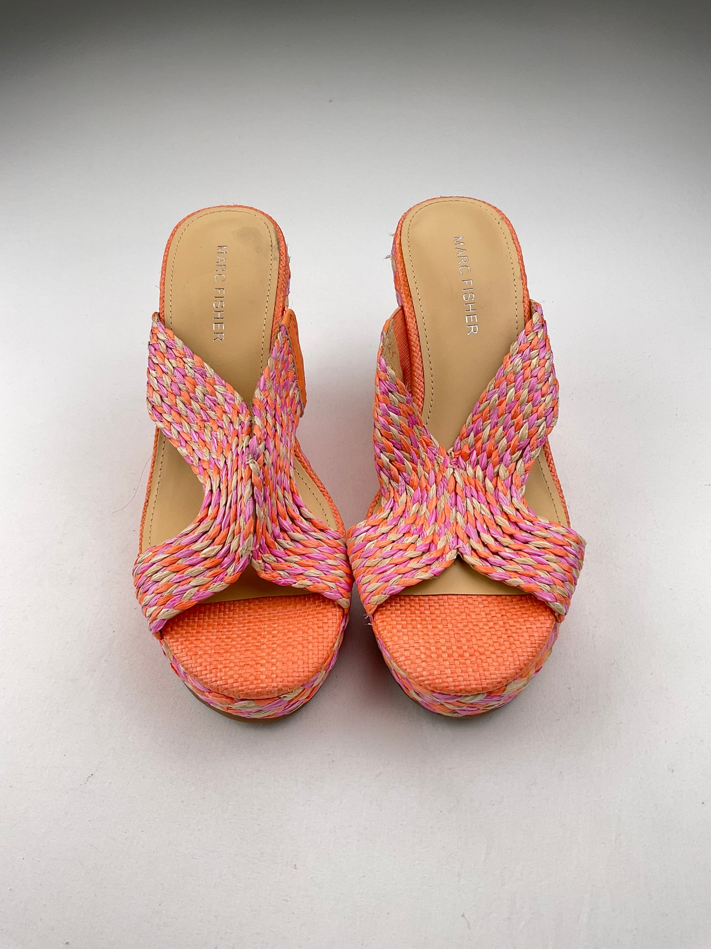 Zapatilla Naranja Plataforma Marc Fisher