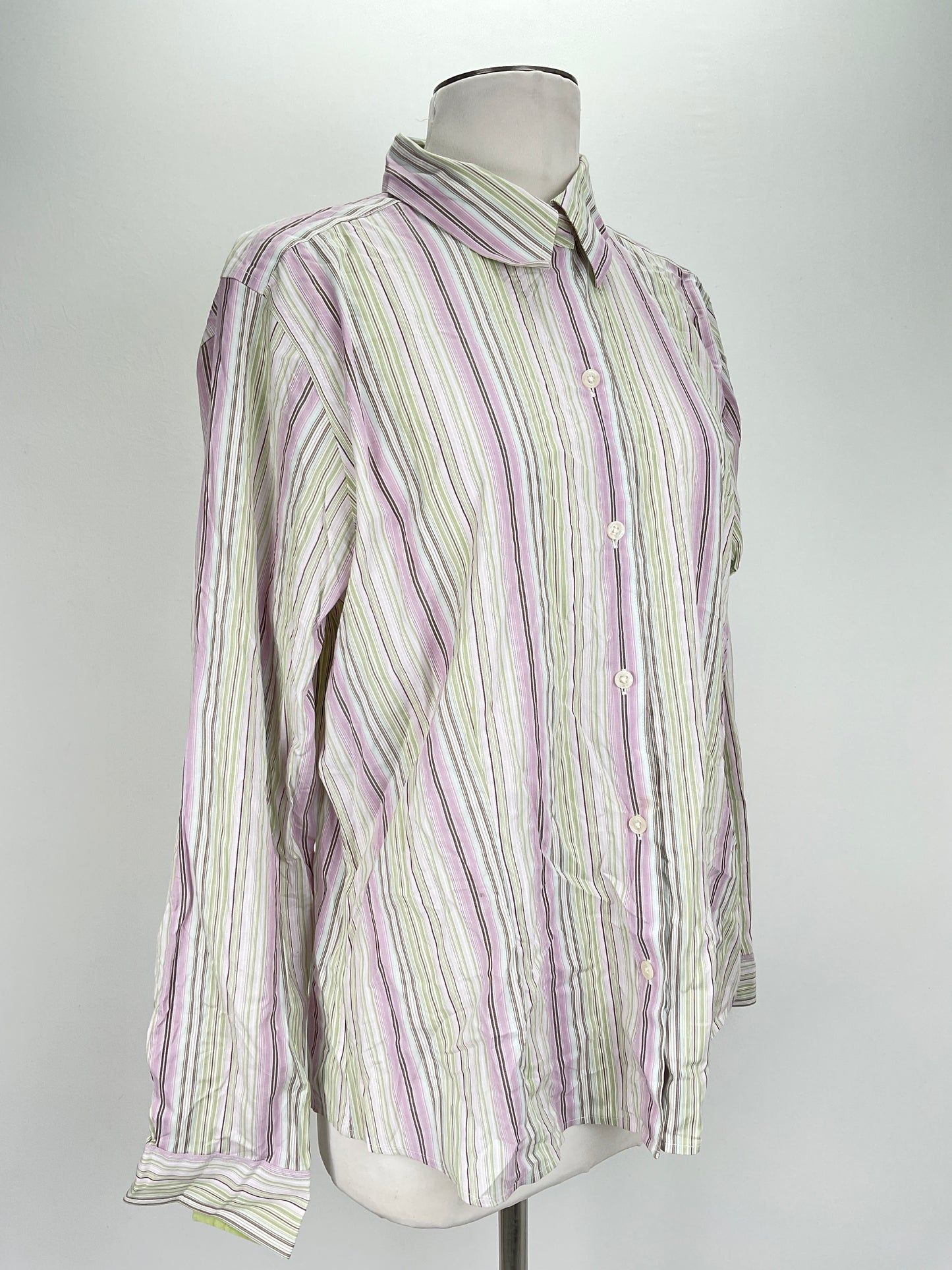 Camisa Multicolor de Rayas Stretch