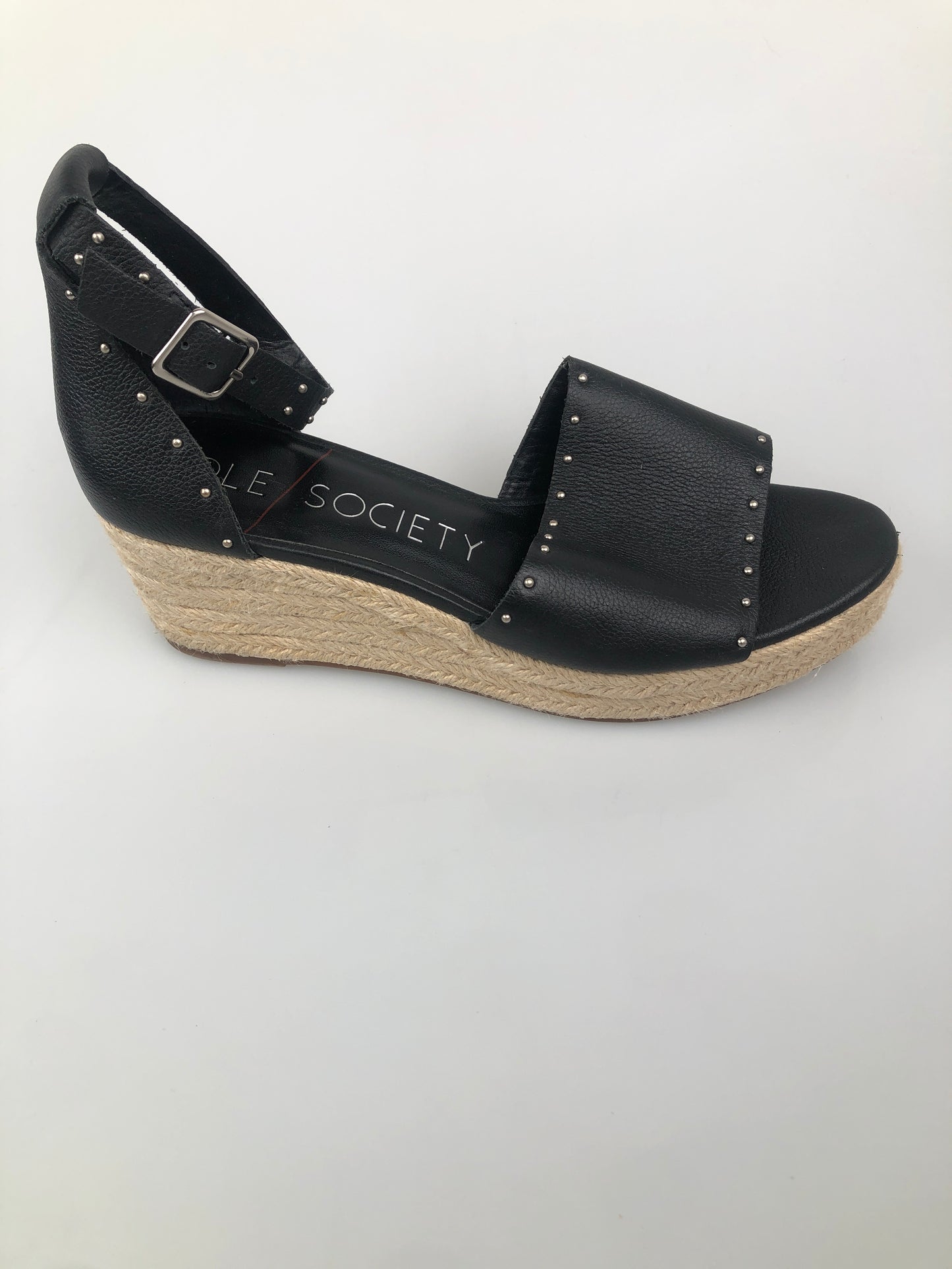 Zapatilla Negro Plataforma Sole Society