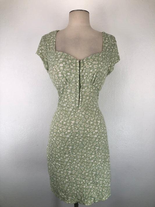 Vestido Verde de Flores No Boundaries