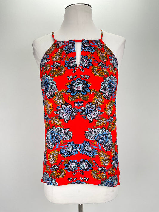 Blusa Naranja Floral Collective Concepts