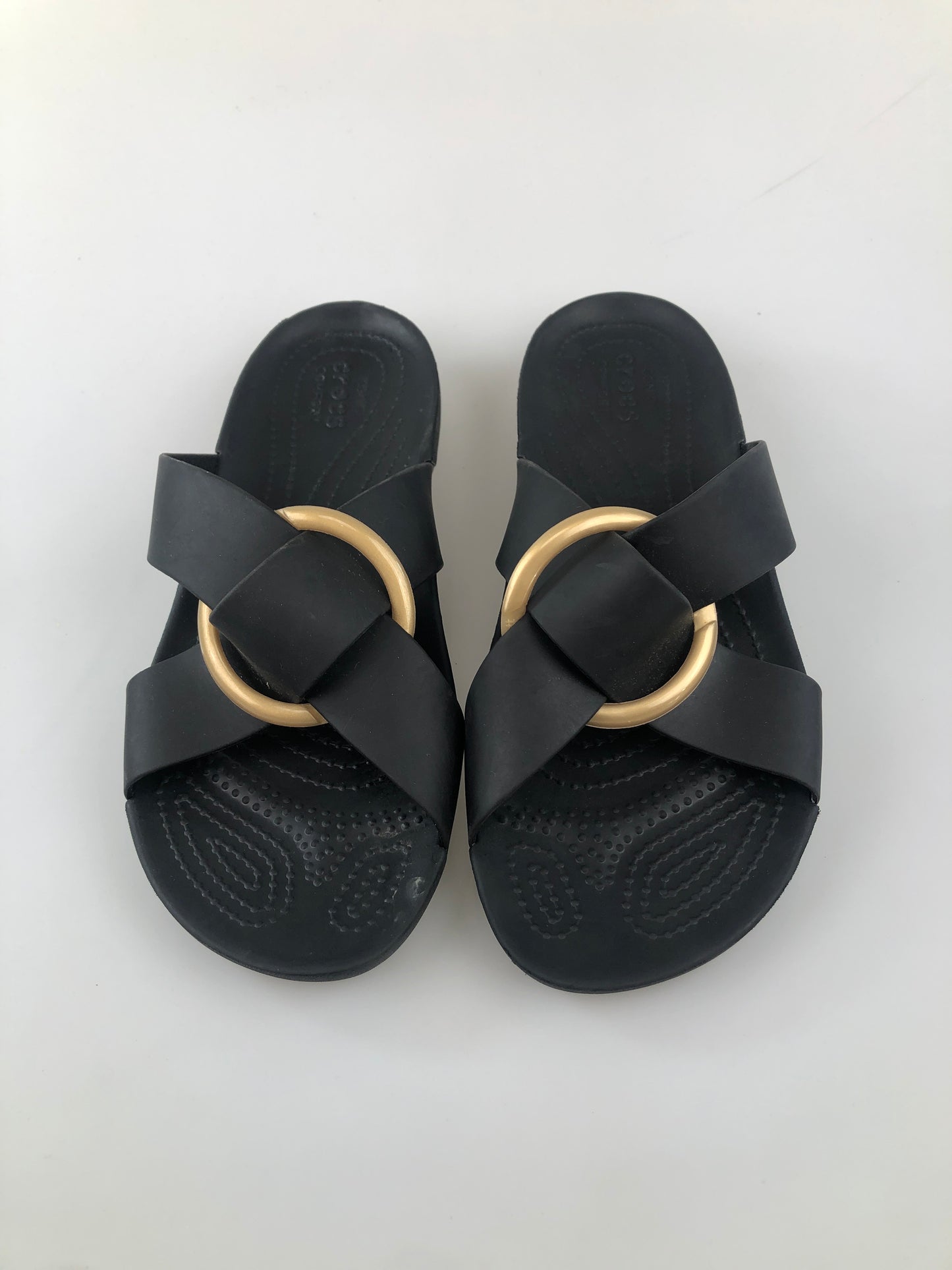 Sandalia Negro Crocs