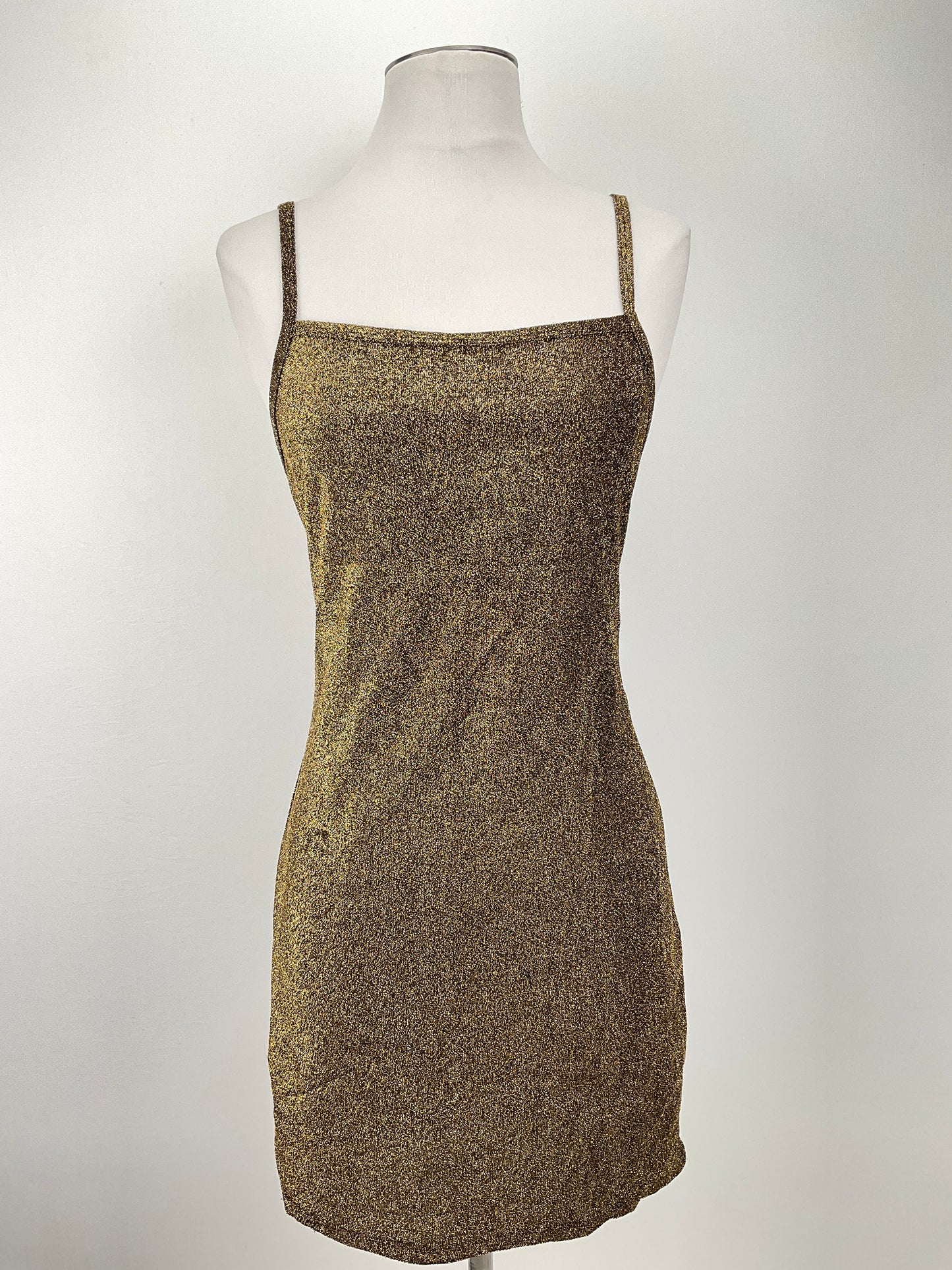 Vestido Dorado Variangis