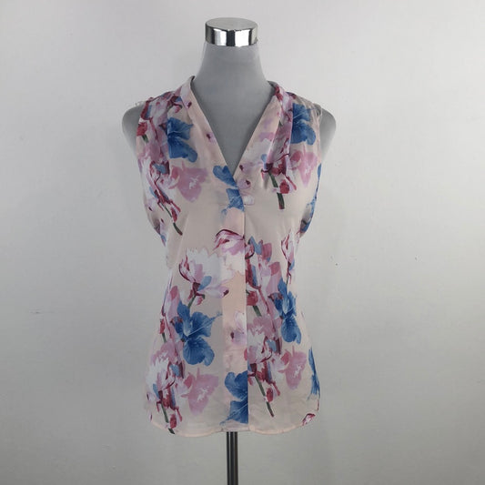 Blusa Rosado de Flores Vince Camuto