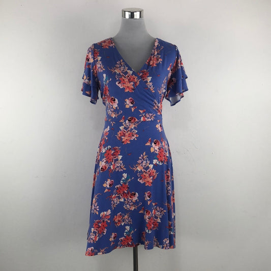 Vestido Azul de Flores Tabitha Webb