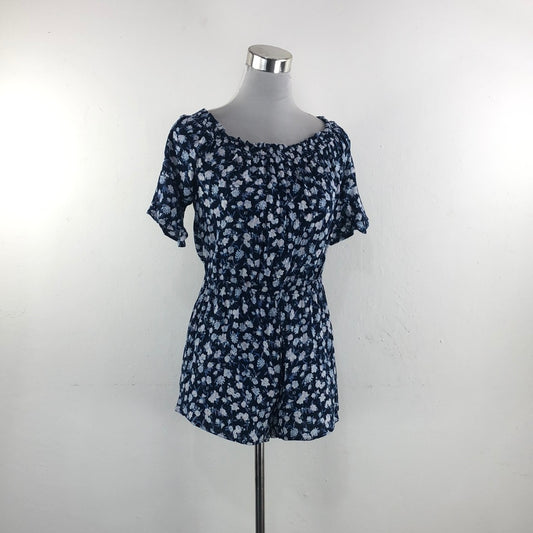 Enterizo Azul de Flores Aeropostale