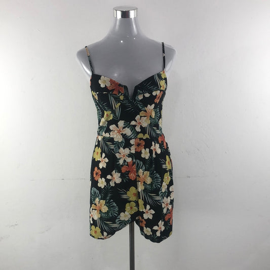 Enterizo Negro de Flores Wild Fable