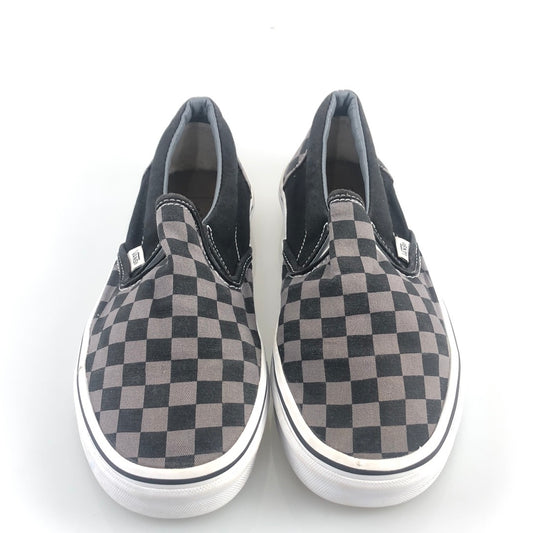 Alpargatas Negro de Cuadros Vans