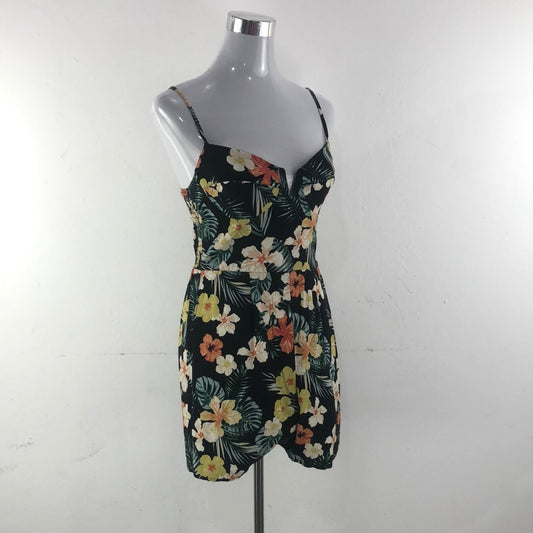 Enterizo Negro de Flores Wild Fable