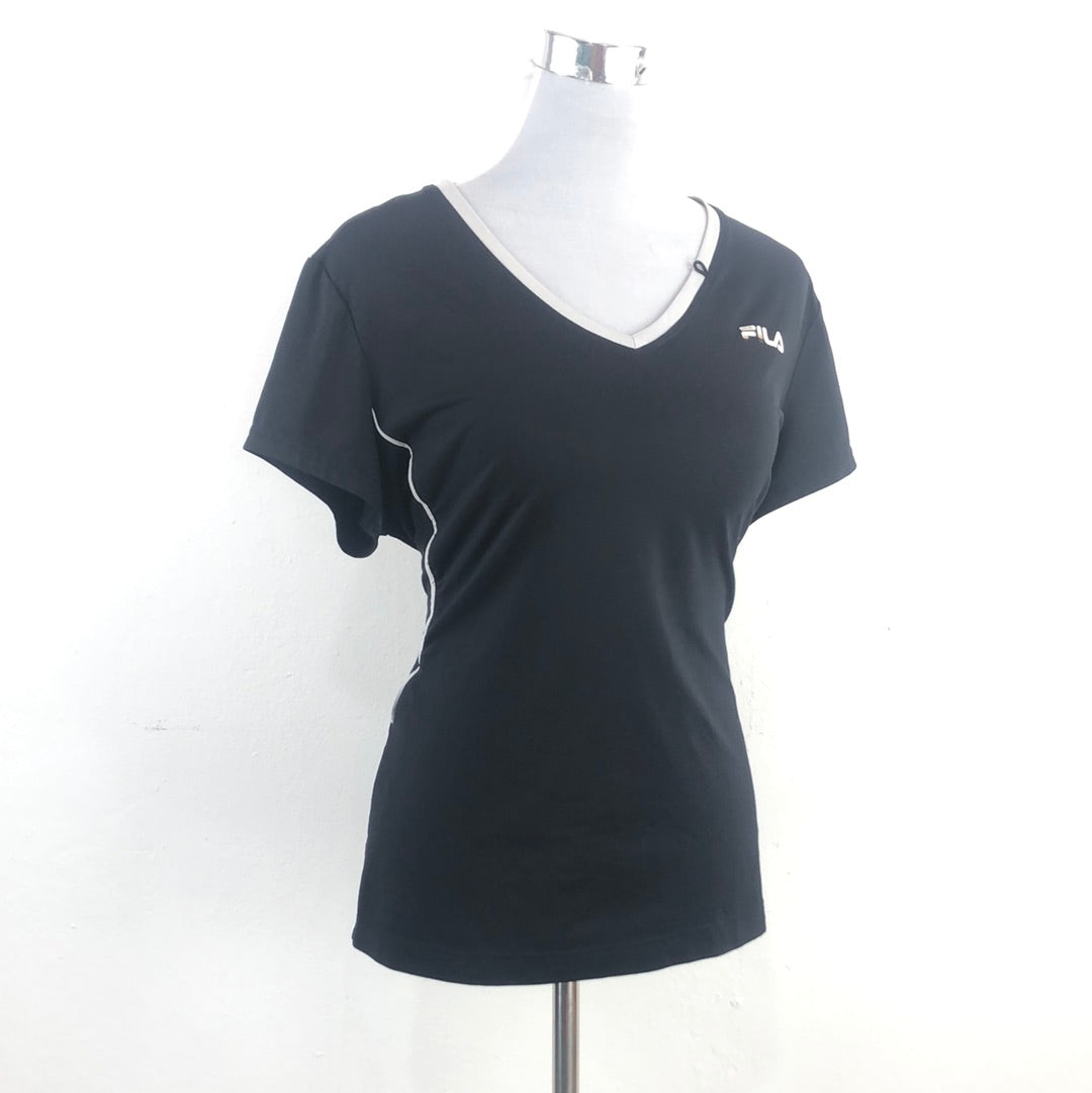 Camiseta Negro Fila Sport
