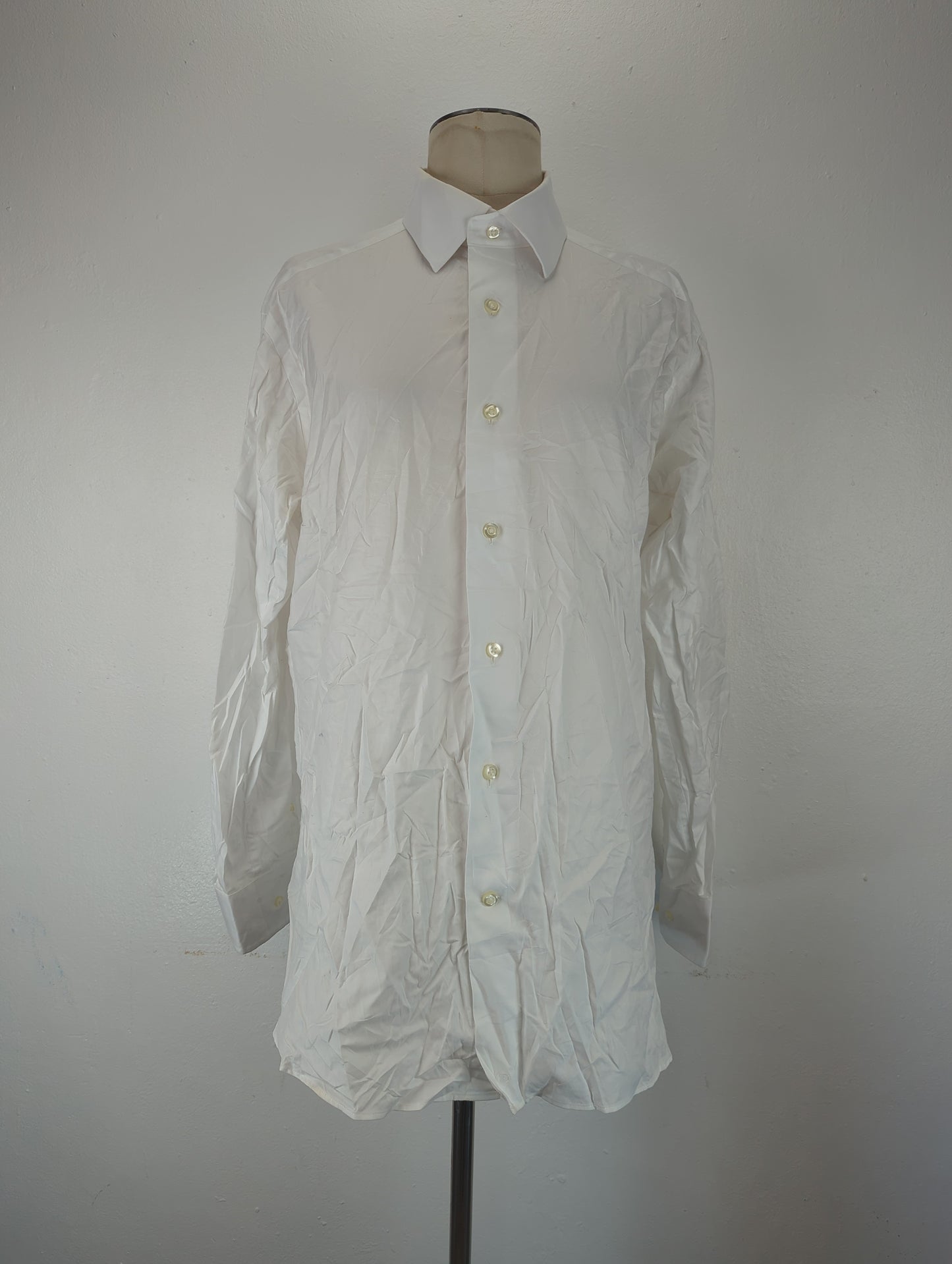 Camisa Blanco David Donahue
