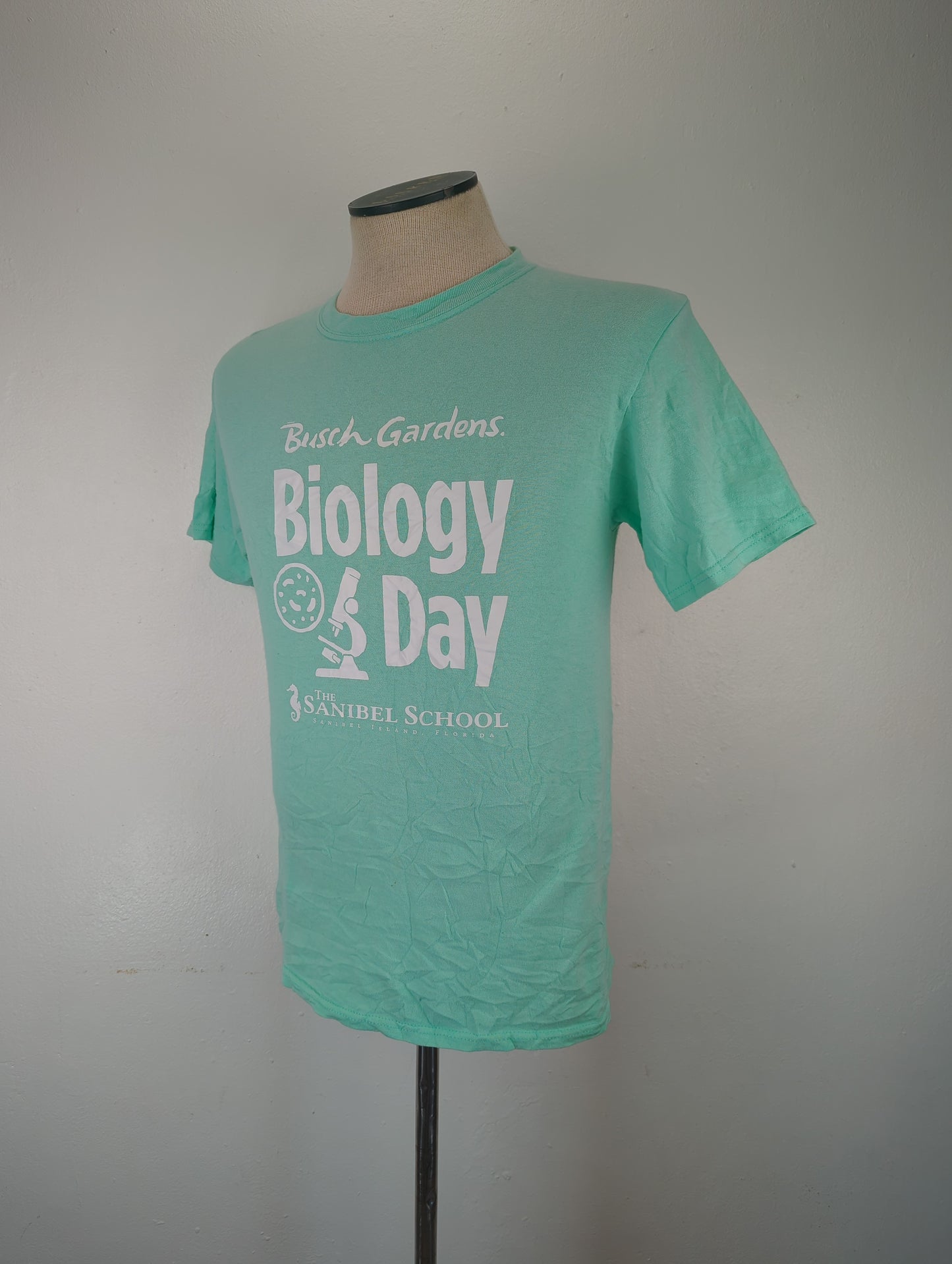 Camiseta Verde limon Biology
