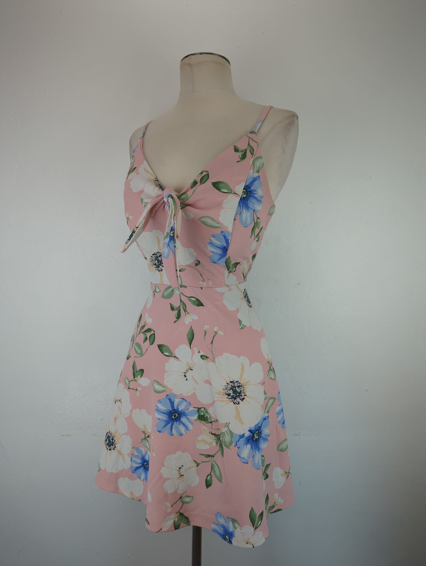 Vestido  Nude Floral Xhilaration