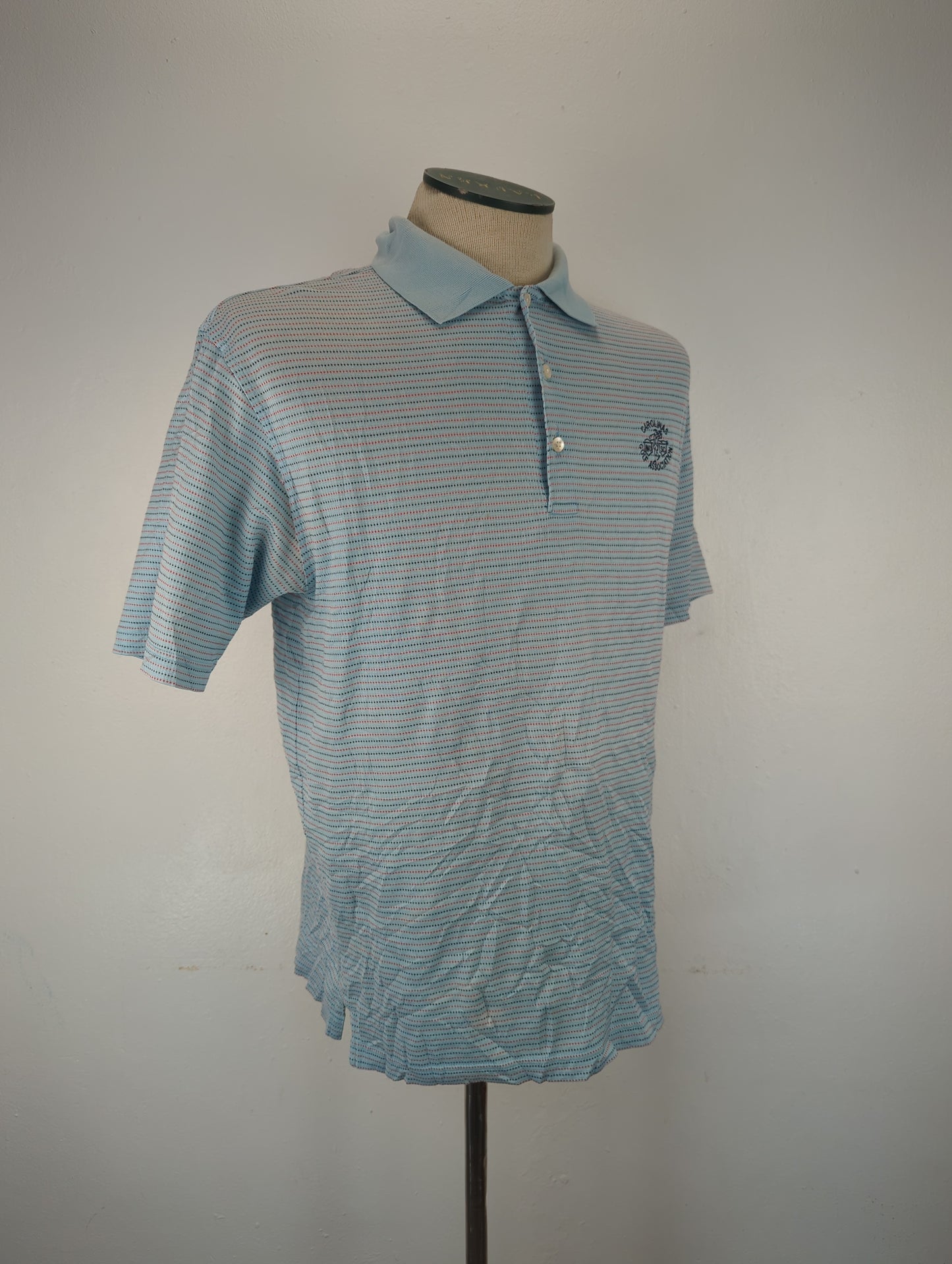 Camiseta Azul claro de Rayas Nick Price