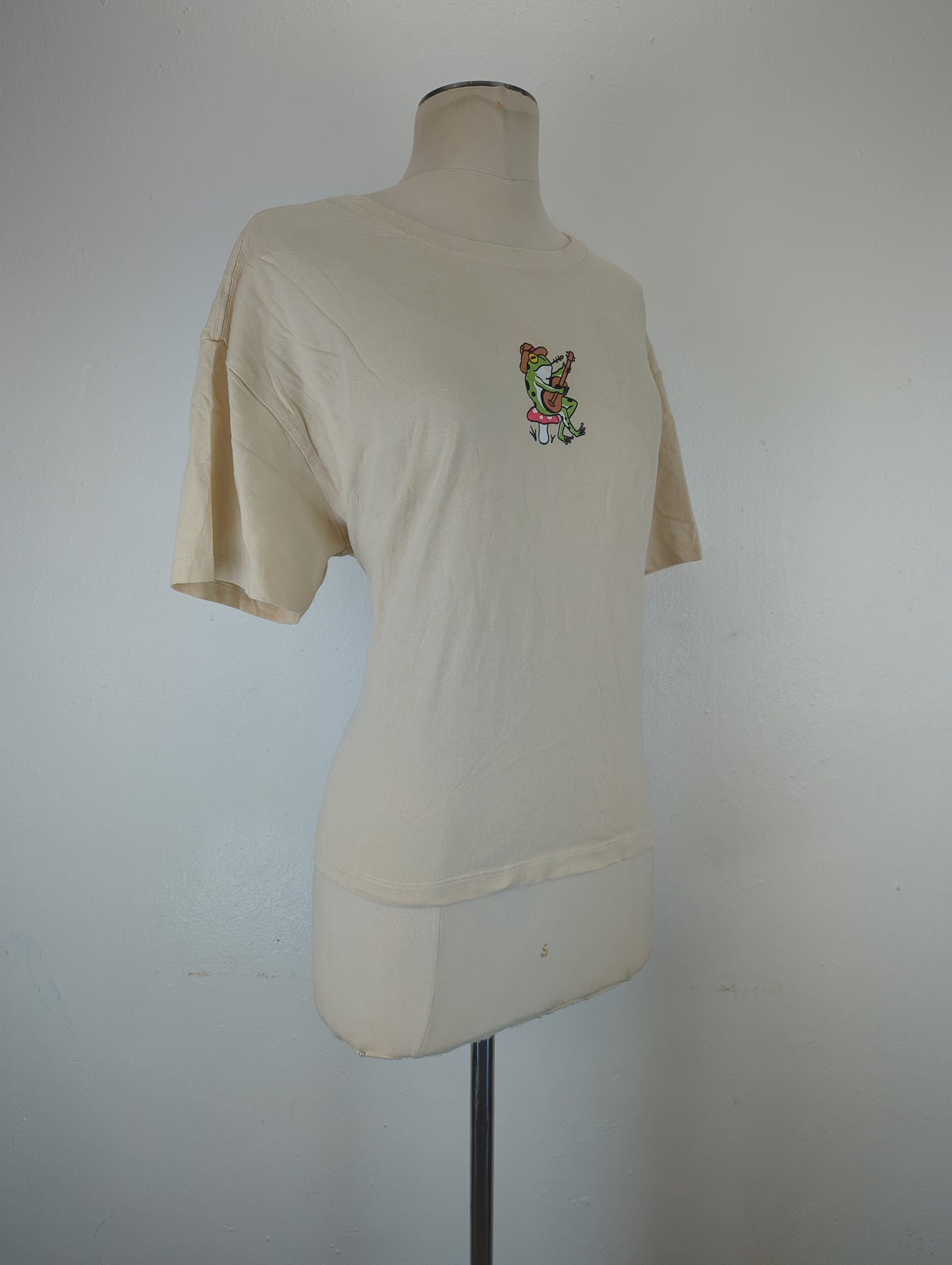 Camiseta Crema Life Is Good