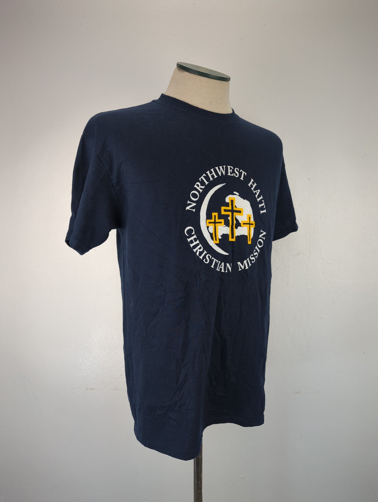 Camiseta Azul marino Gildan